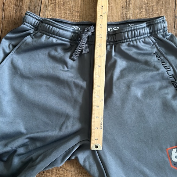 Rawlings Baseball Grey drawstring athletic pants men’s size Medium w/ pockets - Picture 6 of 14